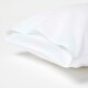 image 2 of Homescapes White Cotton Kids Pillowcases 40 x 60 cm 200 Thread Count - 2 Pack White