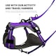 image 10 of HugglePets Activity & Travel Dog Harness Purple | XL