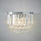 image 3 of BHS Paladina 2 Light Wall Light, Silver