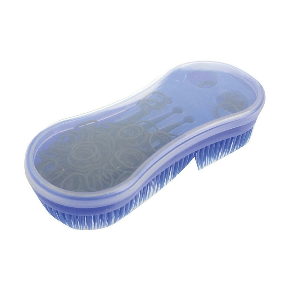 Lincoln Ultimate Brush with Plaiting Kit - Blue/Black - One Size