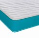 image 3 of Coil Sprung Hybrid Mattress - Medium Soft Comfort, Cooltouch Breathable Cover | Blue | Small Double