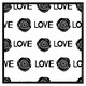 image 1 of Rose & love print (Picutre Frame) Black | XL