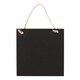 image 2 of Something Different Not Today Satan Hanging Sign - Black/White - One Size