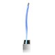 image 3 of Primrose Cosmo Curved Bubble Water Feature Wall with Colour Changing LEDs 183cm