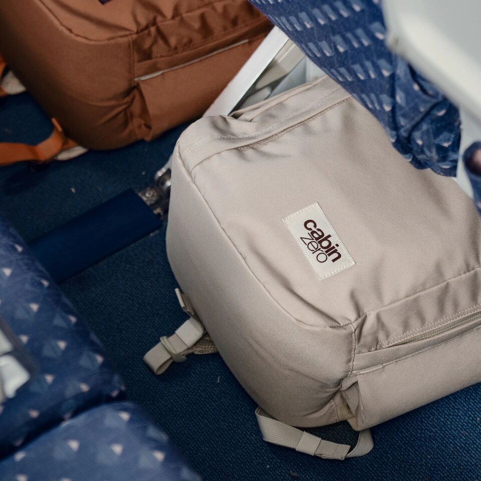 image 1 of CabinZero Classic Tech Backpack 28L, Underseat Approved & Padded Laptop Sleeve