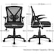 image 3 of Yaheetech  Mesh Office Chair with 90° Flip-up Armrests | Black
