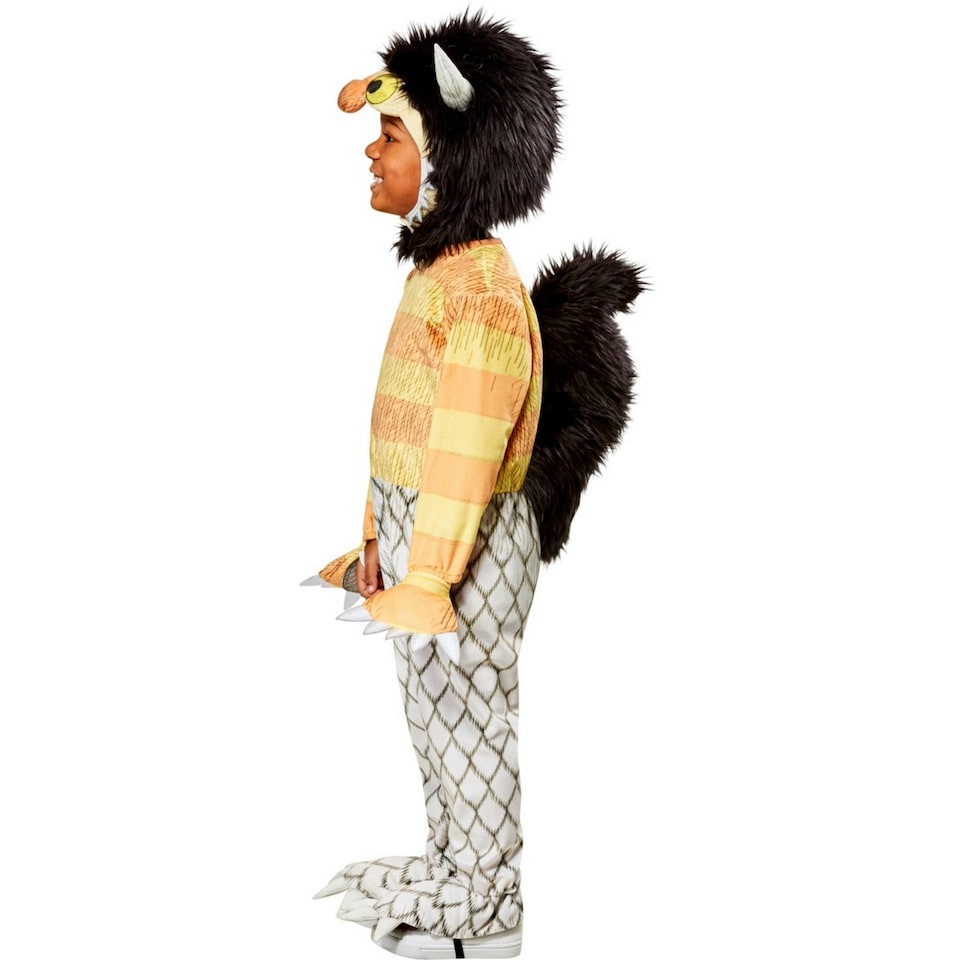 image 1 of Where The Wild Things Are Childrens/Kids Carol Costume - Orange/Yellow/White - 2 Years 2