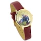 image 1 of Harry Potter Unisex Adult Hogwarts Express Analogue Watch - Burgundy/Gold - One Size