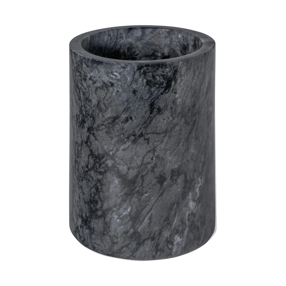 image 1 of Argon Tableware Marble Wine Bottle Cooler - 13cm - Black Black