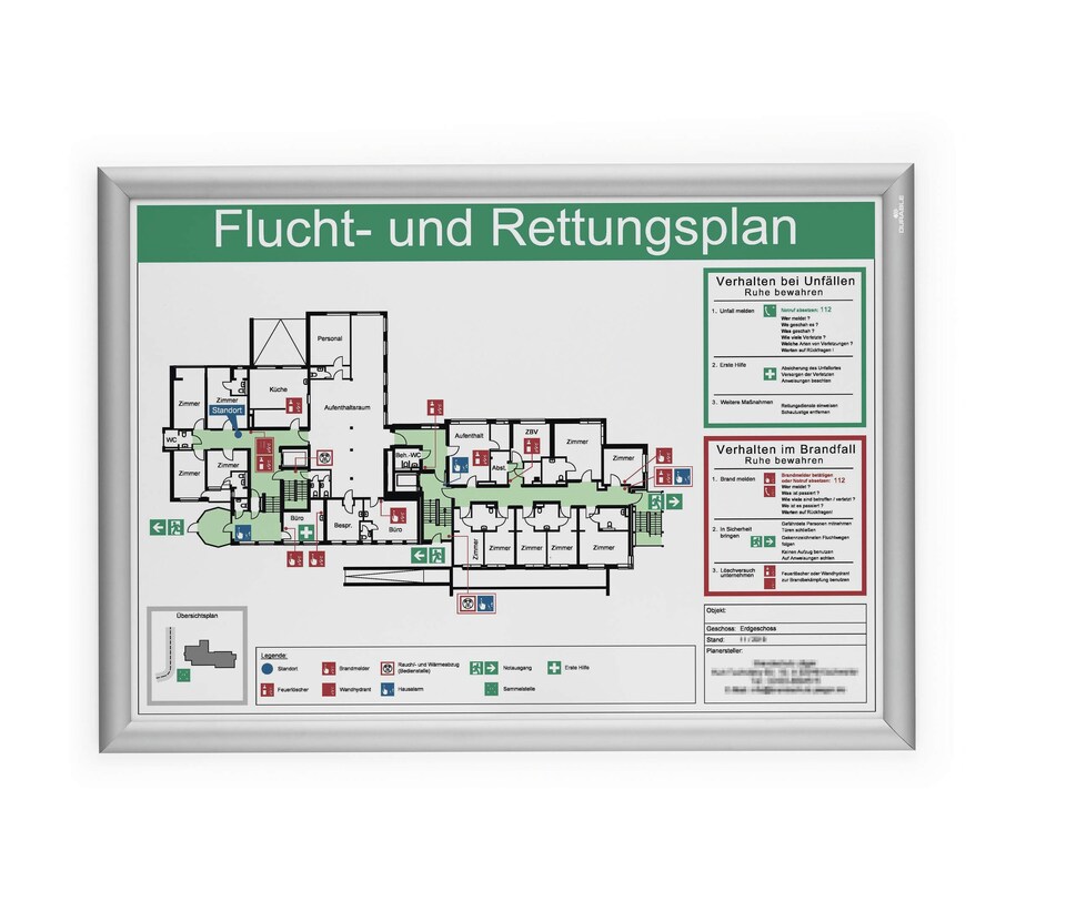 image 1 of Durable Aluminium Snap Frame Retail Clip Poster Holder Notice Board | A2 Silver | Silver