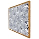 image 4 of Striped sea shells (Picutre Frame) Grey | M