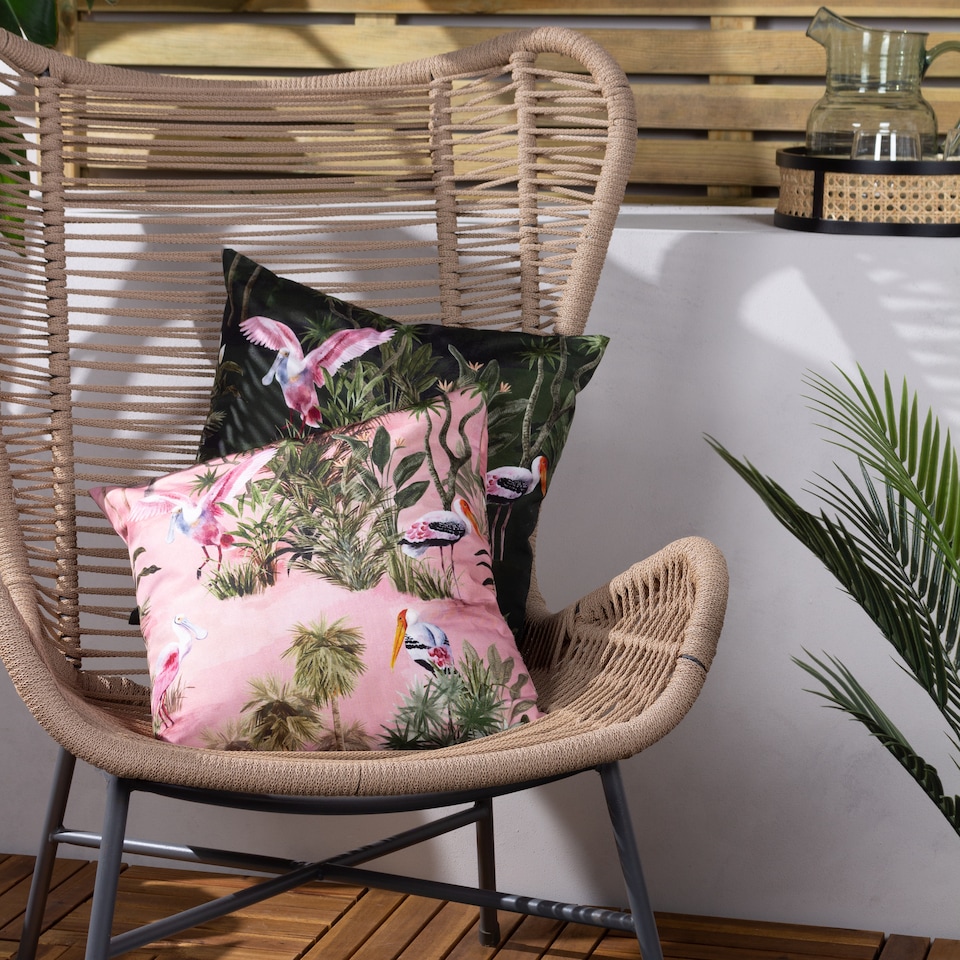 image 1 of Paoletti Platalea Botanical Outdoor Cushion
