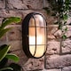 image 3 of ValueLights Modern Black IP44 Rated Outdoor Garden Security Bulkhead Wall Light