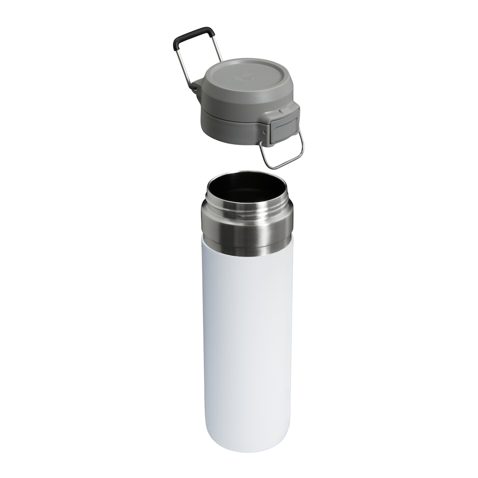 image 1 of Quick-Flip Water Bottle 0.7L | White | White | 700ml