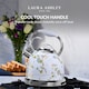 image 3 of Laura Ashley Elveden White 2.5L Stove Top Whistling Kettle