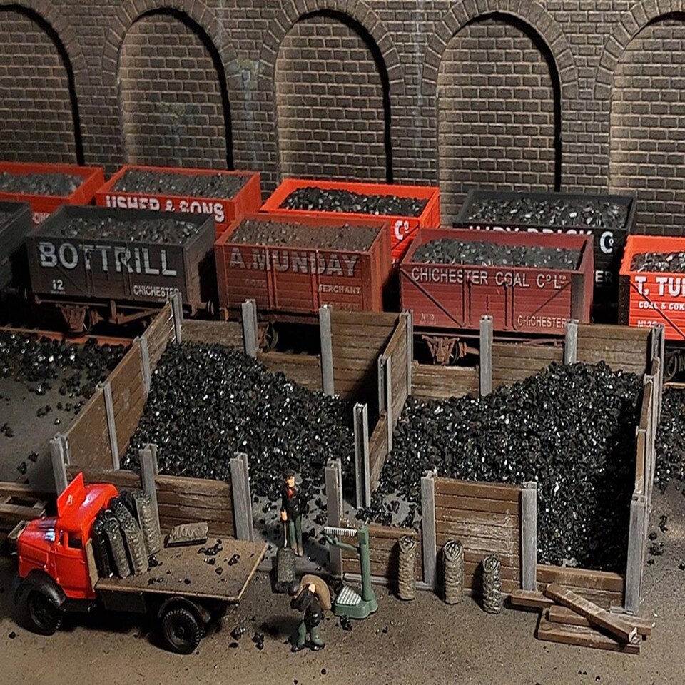 image 1 of GM Structures Fordhampton Coal Storage Compound Kit