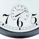 image 2 of Primrose Outdoor Garden Wall Clock with Thermometer Big Time 90cm Diameter