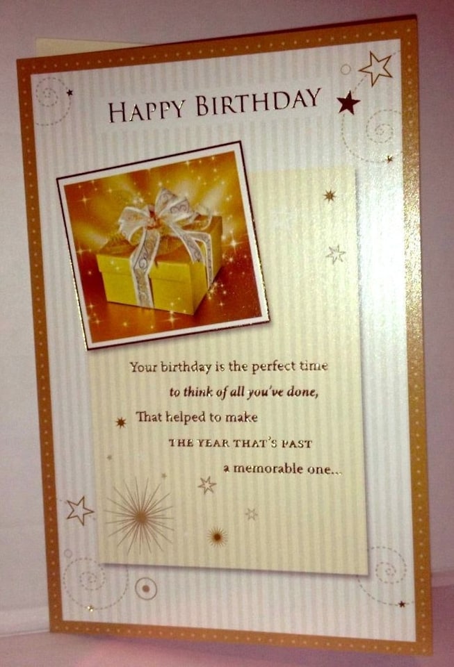 image 1 of HAPPY BIRTHDAY High Quality Greeting Card