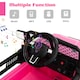 image 3 of COSTWAY 12V Powered Ride On Truck Electric Kids Car Pink