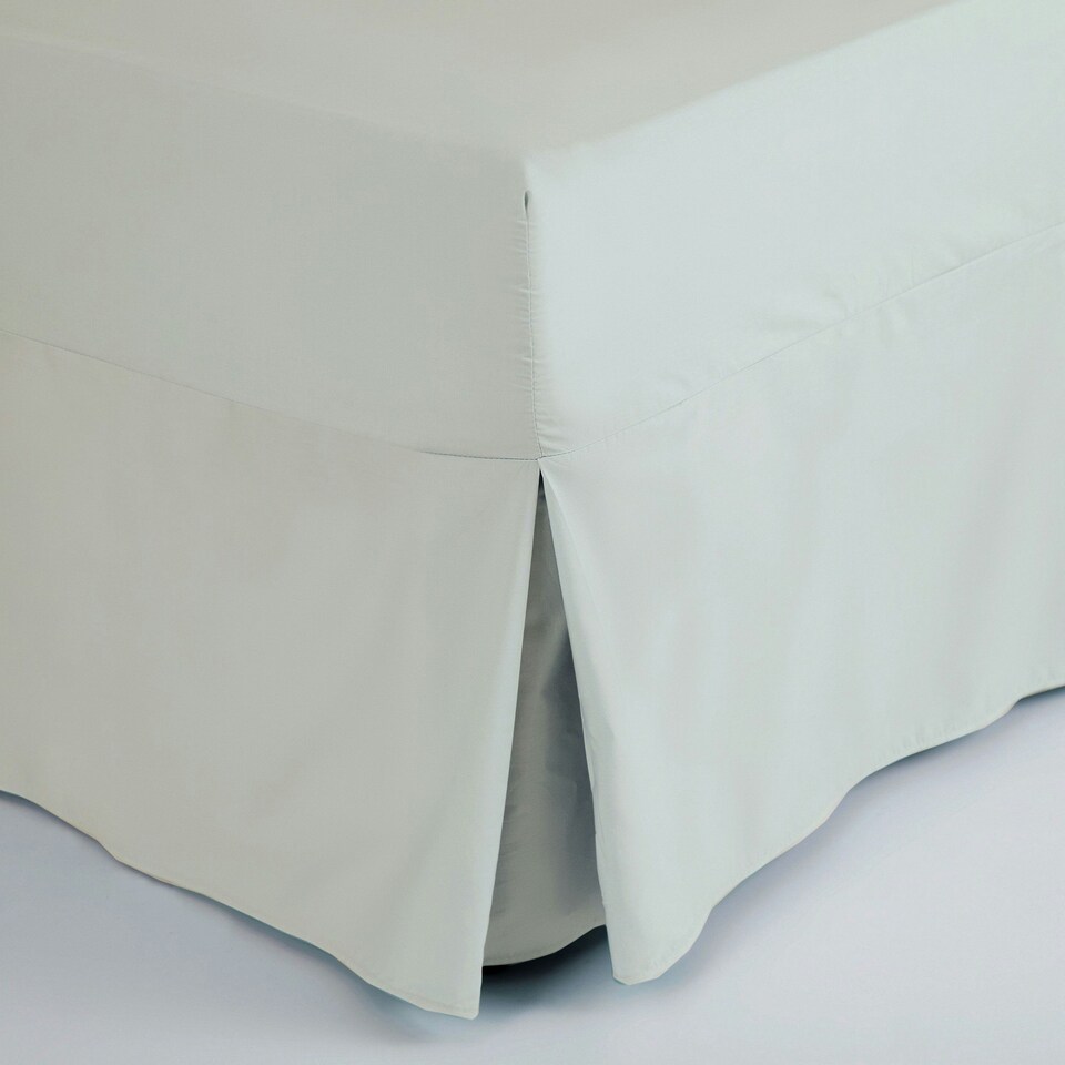 Belledorm Easycare Percale Fitted Valance - Cloud - Double
