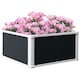 image 1 of Outsunny Garden Raised Bed Planter Grow Containers Flower Pot 60x60cm