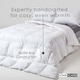 image 6 of Homescapes 4.5 Tog Duvet Luxury Goose Feather and Down for Summer Lightweight, King