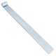 image 4 of HD Strap Tailgate Straight Hinge for 12.5mm Pins 460mm Long Zinc Plated 4pc Silver