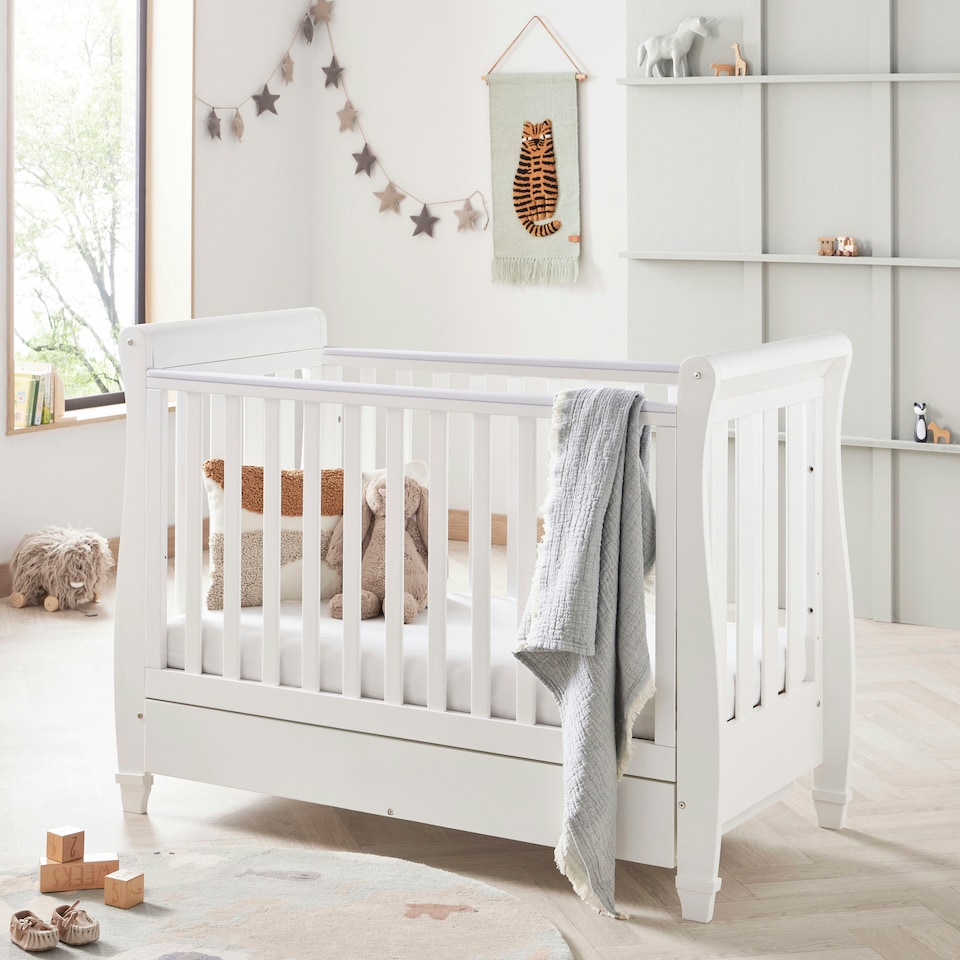 image 1 of Babymore Eva 3 Piece Room Set - White