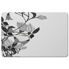 Black & White Flower Illustration (Placemat)