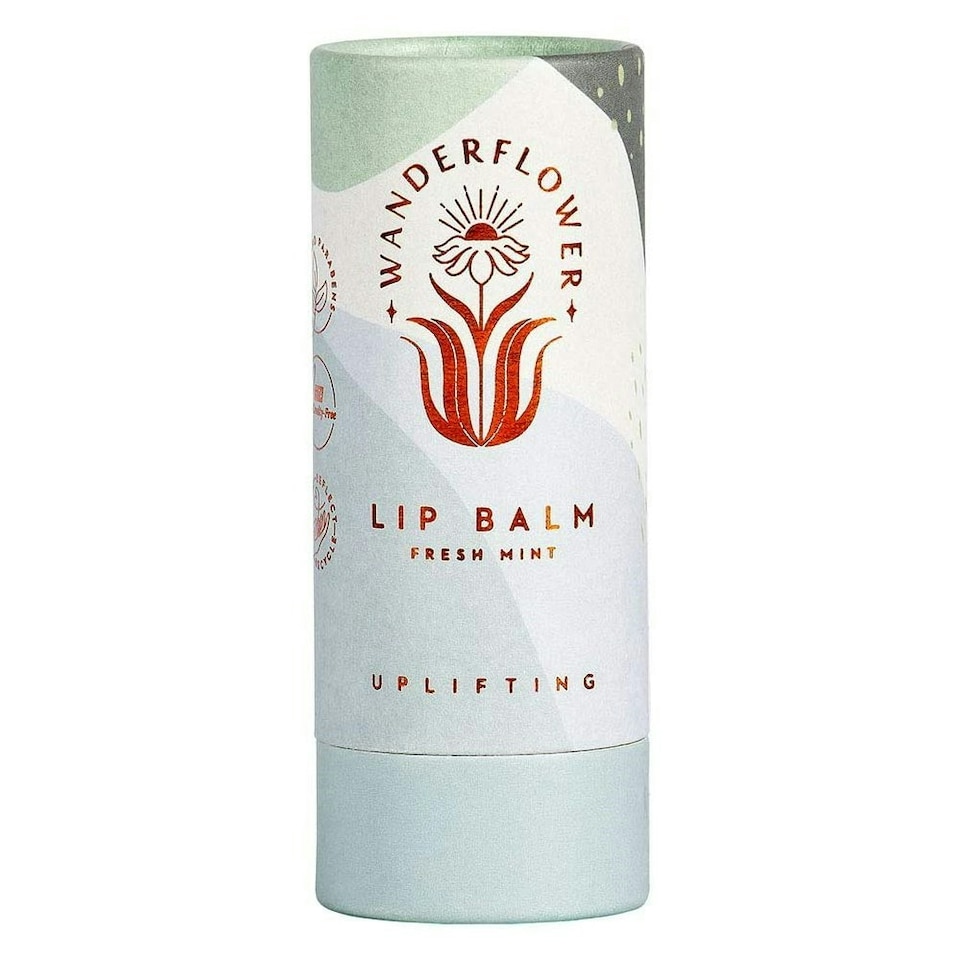 image 1 of Wanderflower Lip Balm Fresh Mint 12ml