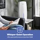 image 7 of GEEPAS  2-in-1 Digital Air Purifier & Humidifier | White