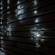 image 3 of 1.2m Battery Operated Snowflake Curtain Christmas Lights with 147 White LEDs
