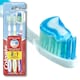 image 3 of Colgate Extra Clean Toothbrush Medium 3 Packs Cleaning Assorted Colours