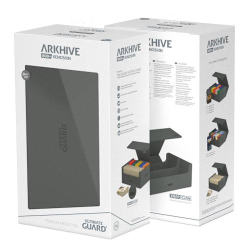Ultimate Guard - Arkhive 800+ XenoSkin - Monocolor Grey - Brand New