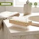 image 4 of GEEZY Wooden Double Sided Nail Brushes with Firm Bristles, Pack of 4