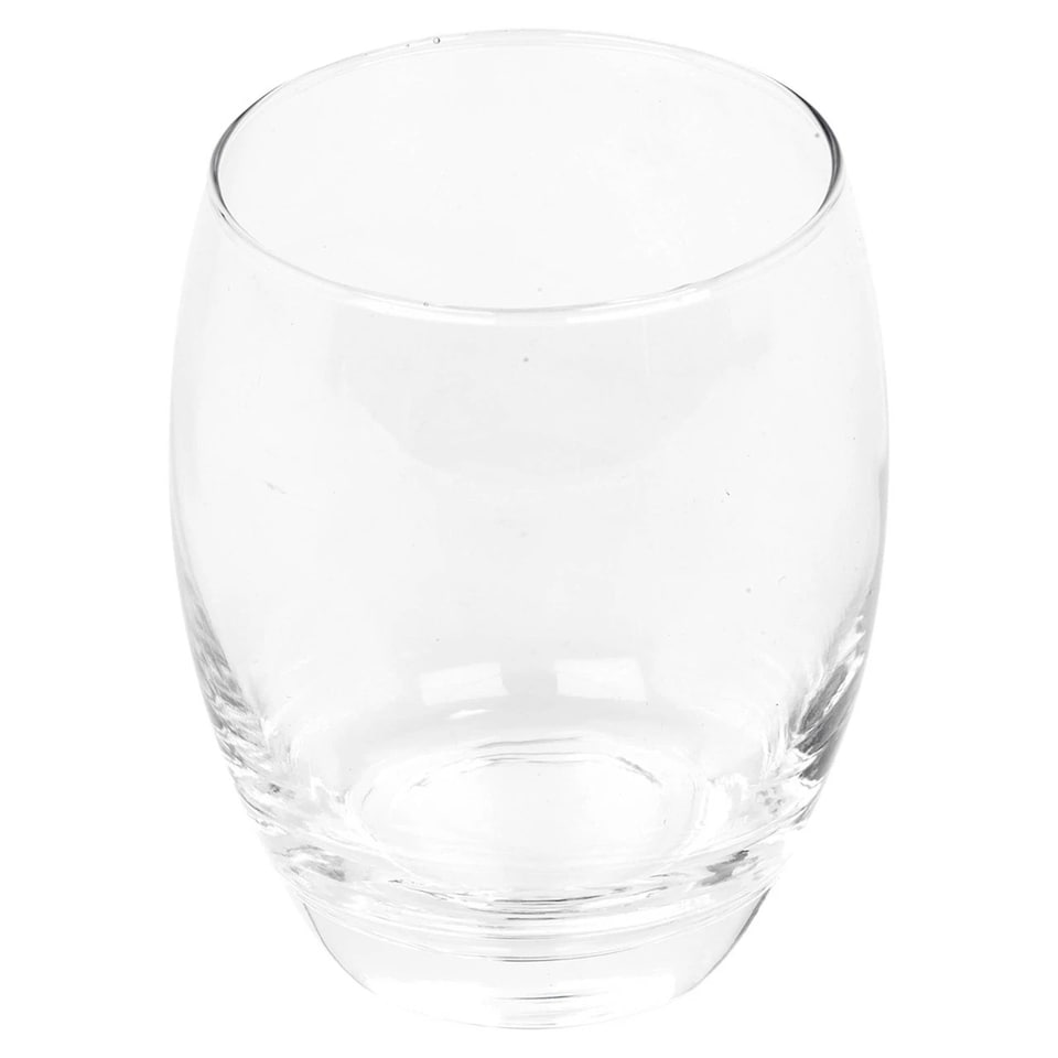 image 1 of 6 Clear Glass Tumblers 350ml Drinking Cups Water Juice Set Home Bar Kitchen Gift | Clear | Clear | Set of 12