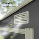 image 8 of Outsunny 7 x 5FT Garden Shed w/ Foundation Lean to Metal Tool Shed Dark Grey 