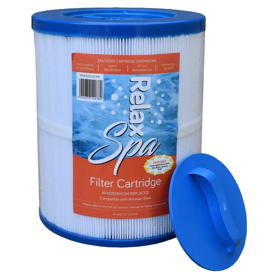 image 1 of Relax Spa Filter Cartridge - Including Refillable Pod System - PAS50SVF2M