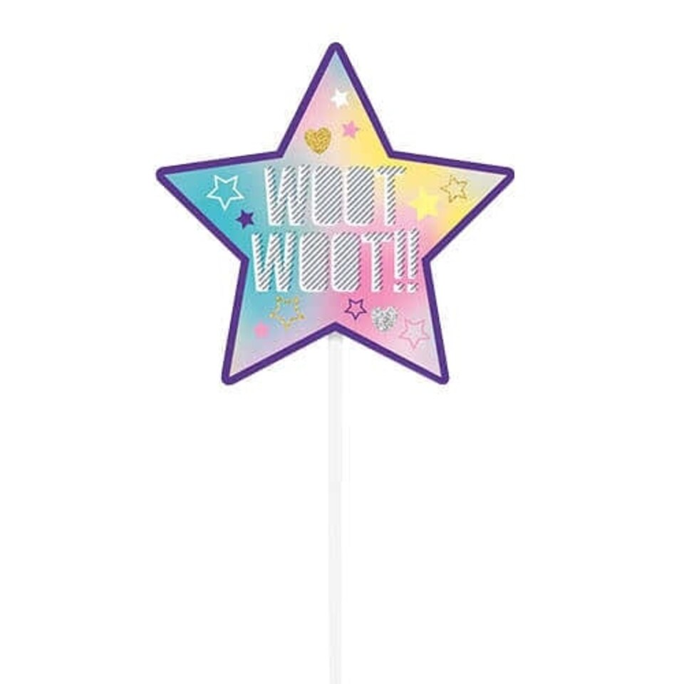 image 1 of Party Time Unicorn Photo Props - Pack of 10