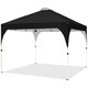 image 1 of Yaheetech 300 cm  × 300 cm Portable Instant Heavy-Duty Canopy Black