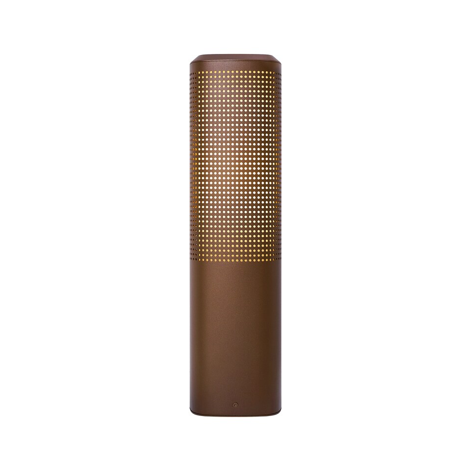 image 1 of Nordlux Sidara Outdoor Garden Post Brown Aluminium E27 Coastal/Marine Safe - Mains Powered, IP44
