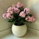 image 2 of Large Pink Hydrangea Plant in Pot - Plastic - L55 x W55 x H71 cm - Pink