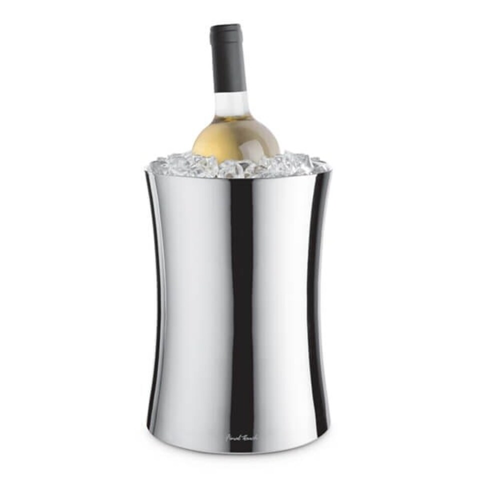 image 1 of Final Touch Double Wall Stainless Steel Wine Chiller