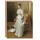image 1 of John Singer Sargent Art Card Mrs Henry White Portrait