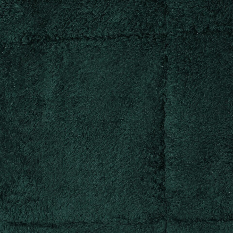 image 1 of OHS Teddy Fleece 8kg Weighted Blanket Sensory Sleep Therapy 150 x 200cm