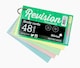 image 8 of 48 Assorted Colour 5x3" Revision Cards on Binding Ring