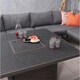 image 3 of 8 Seater Grey Square Frame Outdoor Firepit Garden Furniture Set