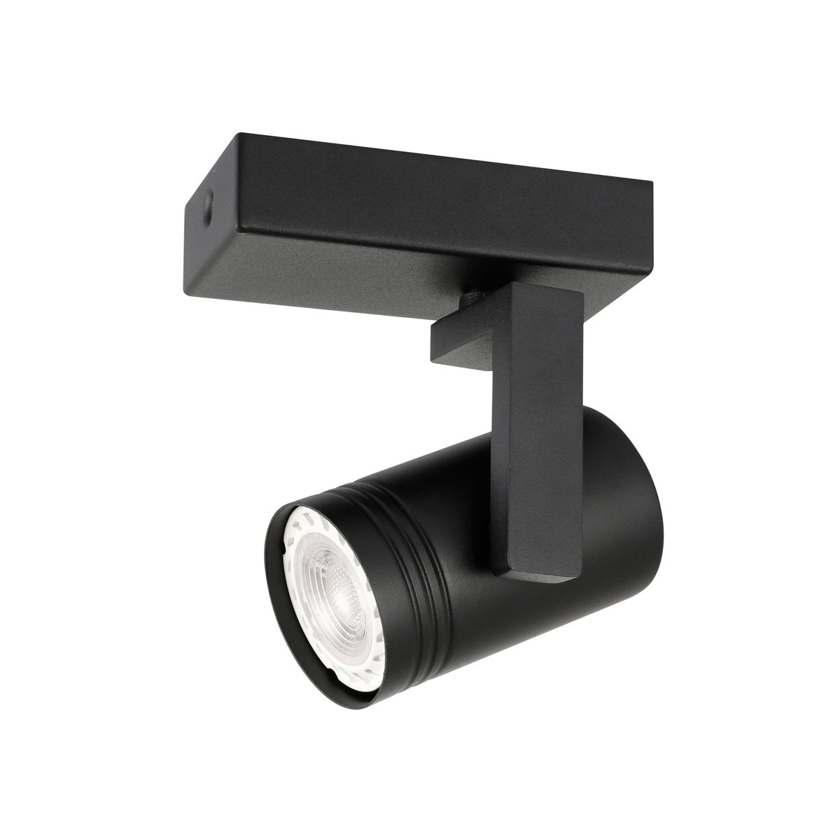 Netlighting Spiela Modern Single Spotlight GU10 in Black