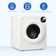image 8 of HOMCOM 6kg Vented Tumble Dryer, Freestanding, Wall Mounted, Stackable, Portable Dryer with 7 Programmers, White