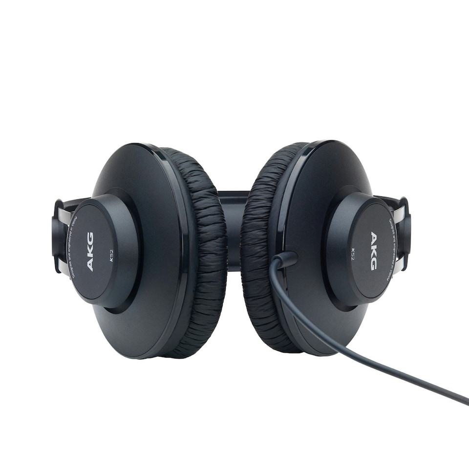 image 1 of AKG K52 High Performance Lightweight Closed-Back Headphones Black